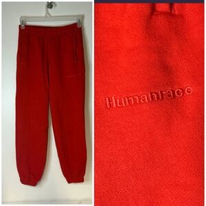Adidas x Pharrell Williams Human Race Red Sweat Pants Humanrace Adult Size XS